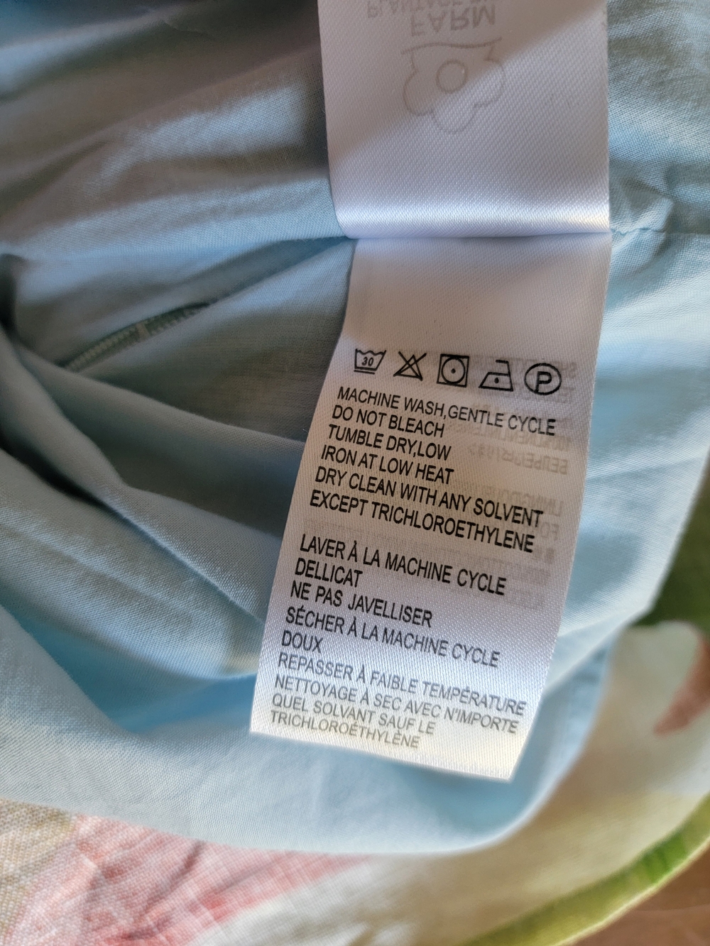 Anthropologie Farm Rio Nisa Linen Mini Dress Tropical Sz S EUC - Picture 9 of 16
